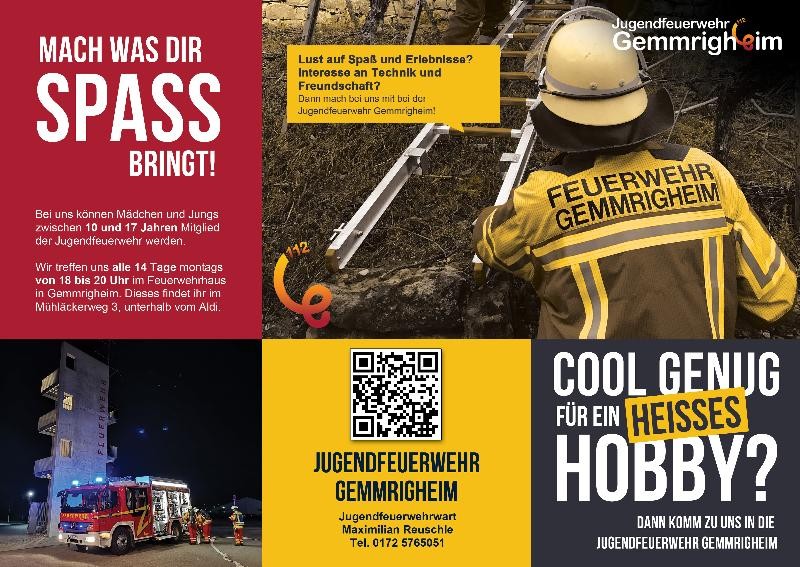 Fyler der Jugendfeuerwehr Vorderseite